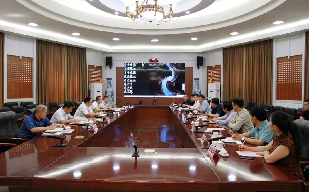 呂濤書記會見潤發集團、遠洋生態主要領導，三方初步達成了進一步投資歷城的多個合作項目